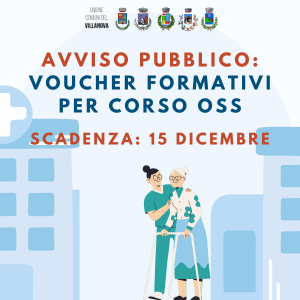 AVVISO PUBBLICO: VOUCHER FORMATIVI PER CORSO OSS